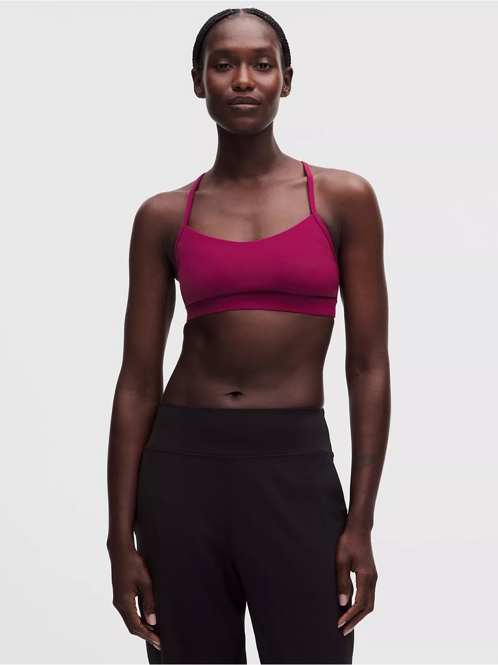 NWOT Lululemon Flow Y Bra Nulu Light Support, A–C Cups